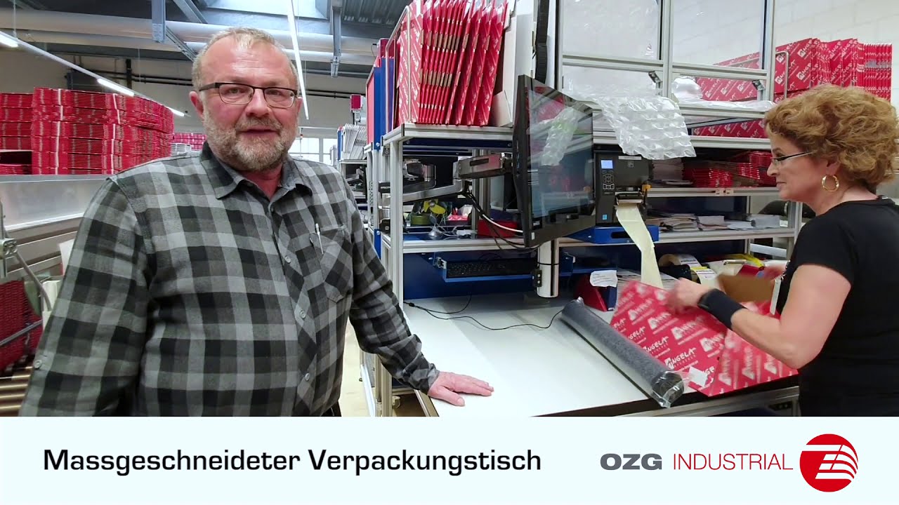 &ldquo;Mit diesem Packtisch sind wir rund 16% effizienter im Verpackungsprozess!&rdquo;