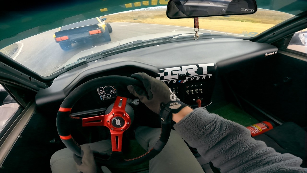 POV track DRIFT BMW E30 M62b44 Odessa 6km