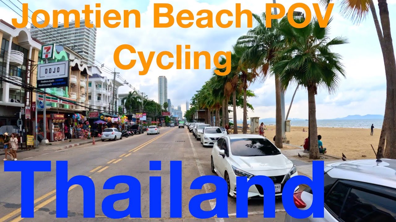 Jomtien Beach POV Cycling ปั่นจักรยานหาดจอมเทียน