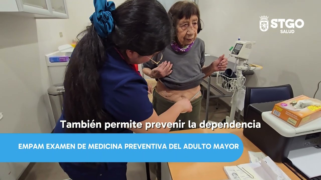 EMPAM Examen de medicina preventivo del adulto mayor #SALUDSTGO