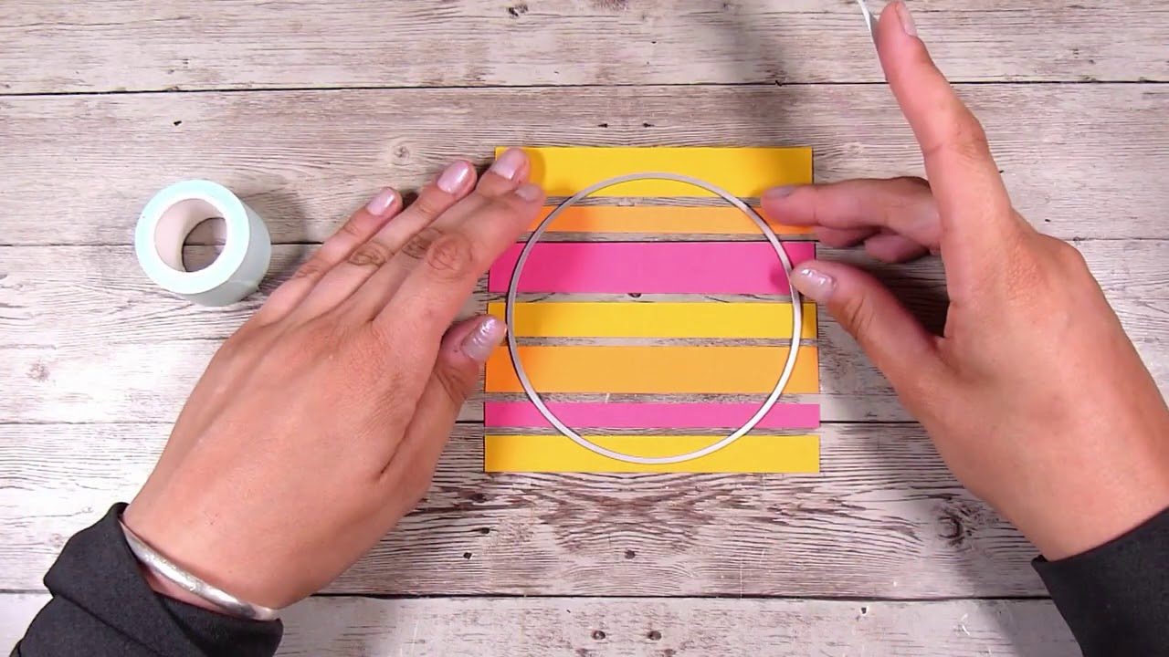 Creating an Easy FLOATING Element in Card Making - Clean and Simple  - Use Up Your Scraps