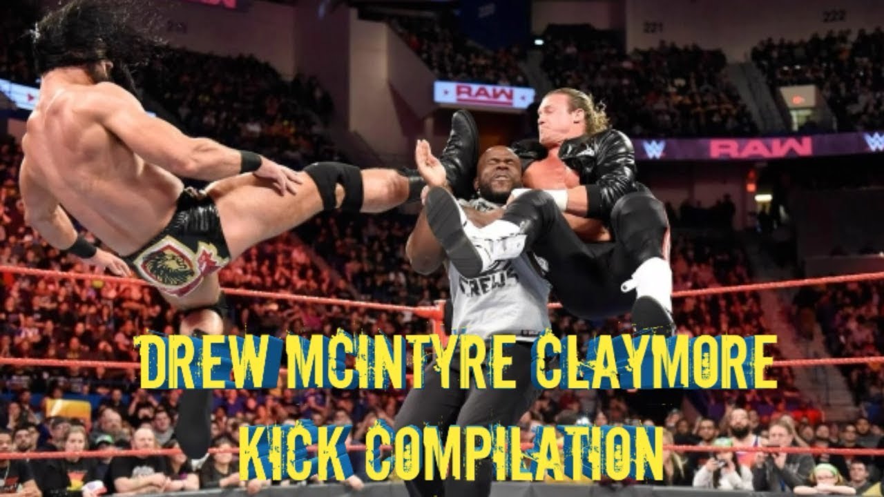 Drew McIntyre Claymore Kick Compilation (So Far)