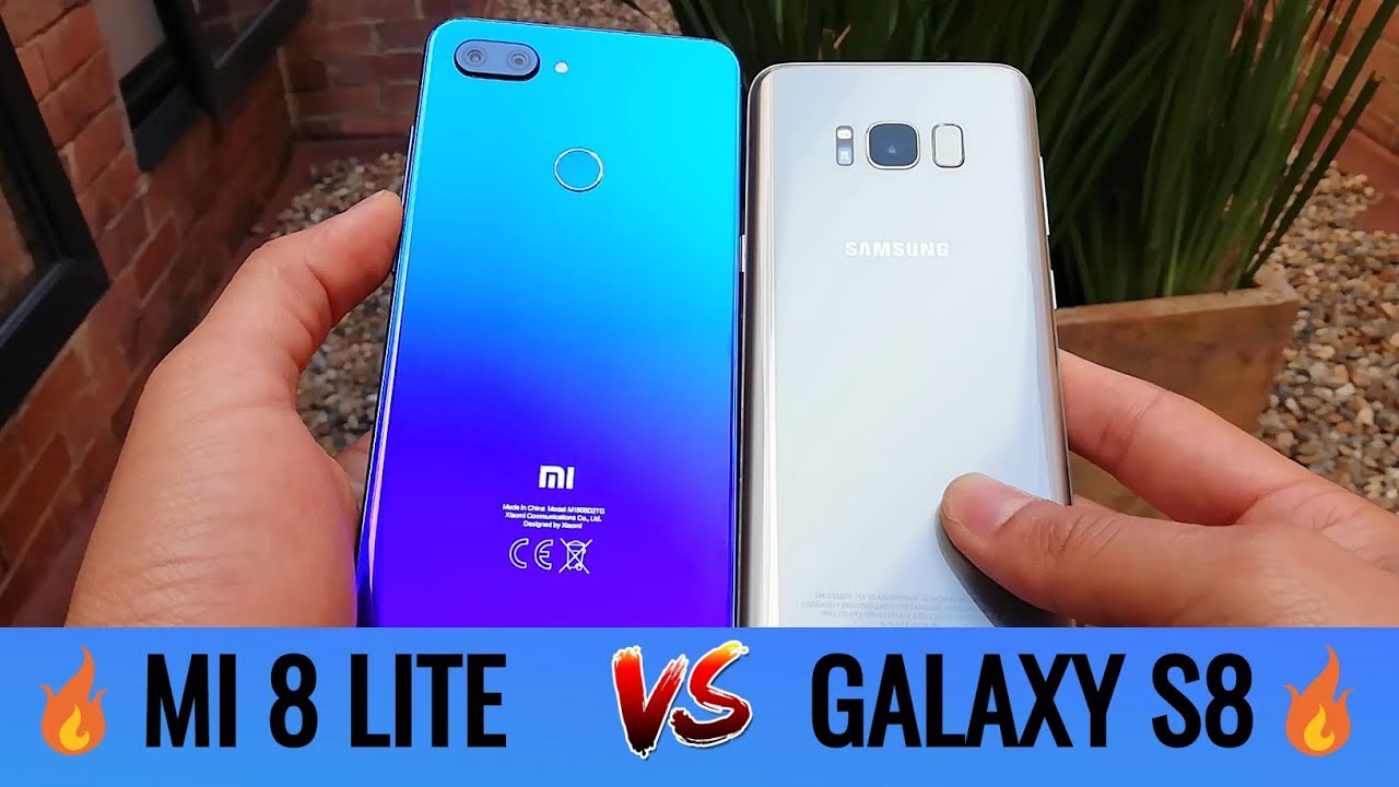 COMPARATIVA Xiaomi MI 8 Lite vs Samsung Galaxy S8 ¿Cuál es Mejor?