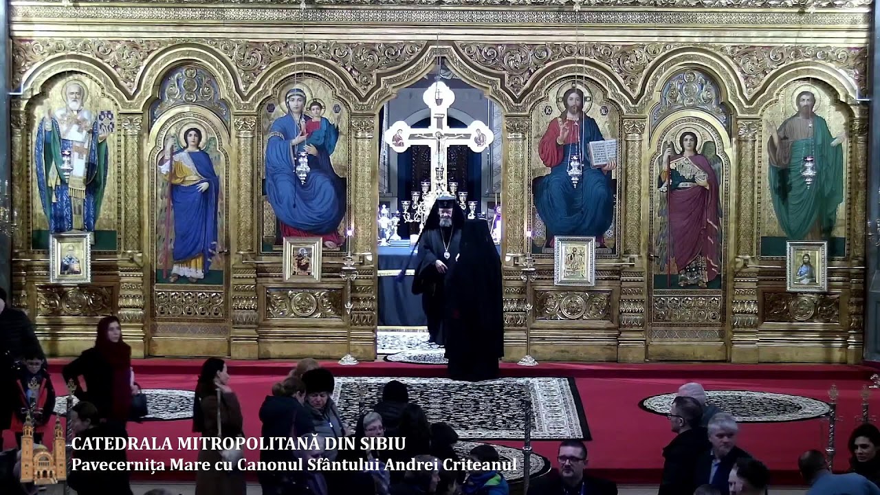 Pavecernița Mare cu Canonul Sfântului Andrei Criteanul
