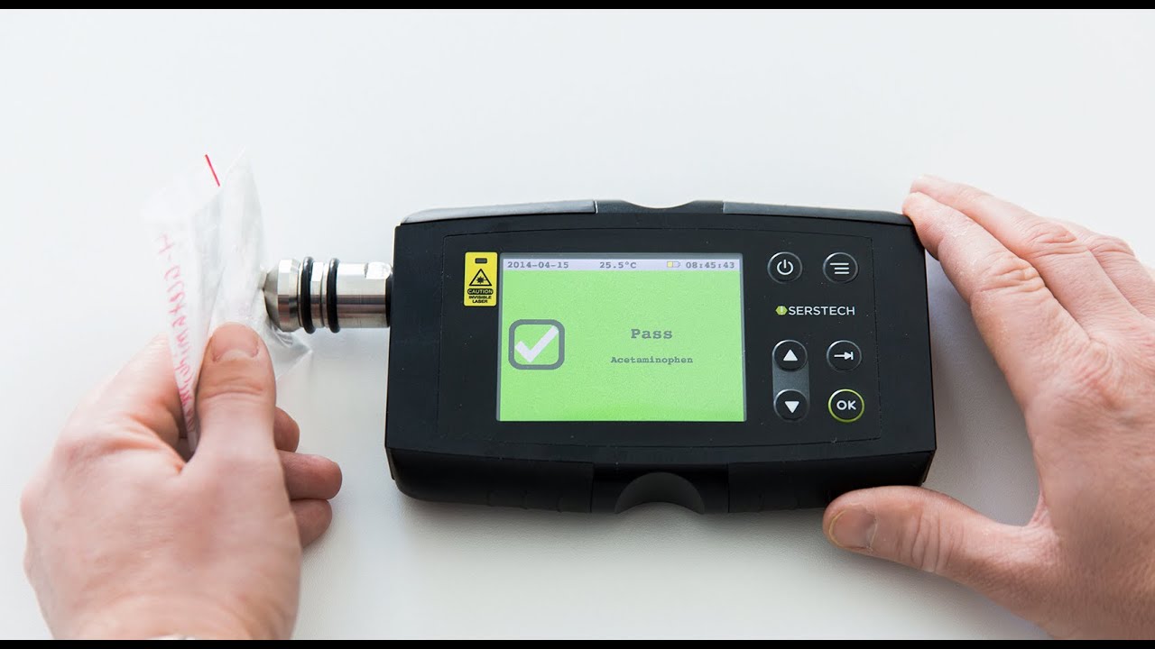 Spectromètre Raman portable