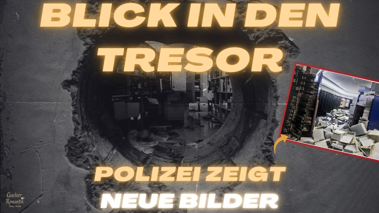 NEUE POLIZEI-FOTOS: So sieht es im Tresor der Sparkasse Gelsenkirchen wirklich aus!