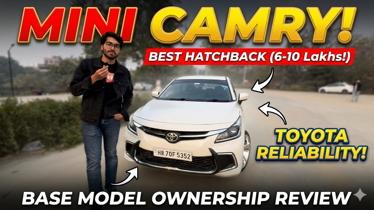 Toyota Glanza Base Model: Best Hatchback under 10 Lakhs? (Modified Review)🚀🔥