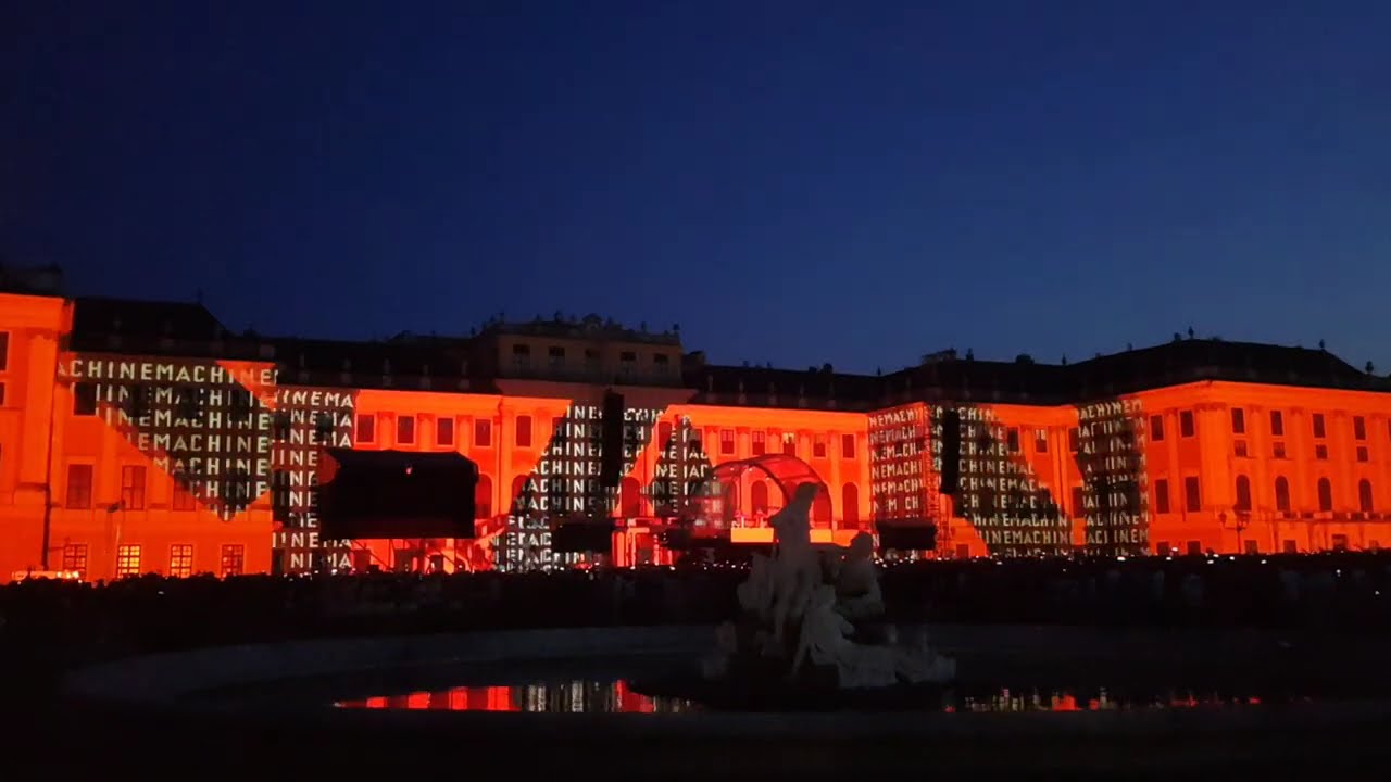Kraftwerk: Die Mensch·Maschine (Wien, Schloss Schönbrunn 2024. 07. 06.)