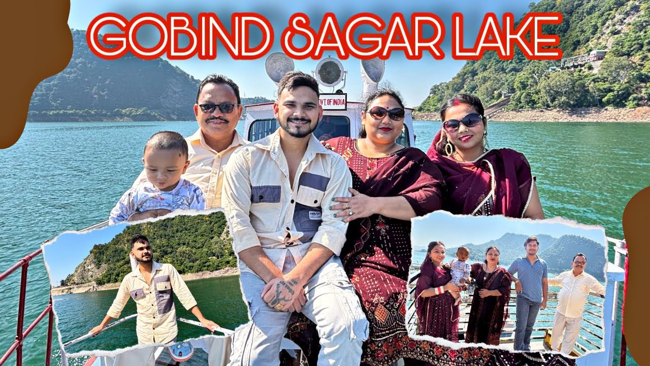 Exploring The Beauty Of Gobind Sagar Lake! 😎 | Vlog | Mr_mrs_thakur_vlogs
