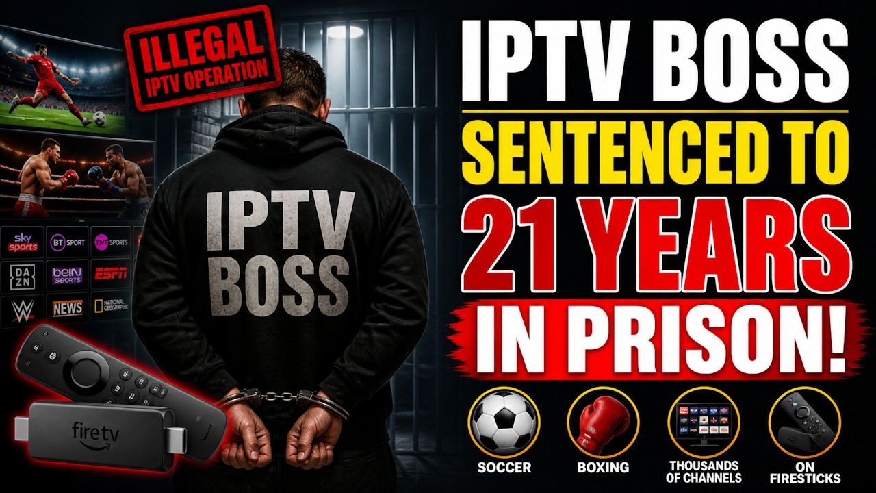 🔥 Глава IPTV приговорен к 21 году тюремного заключения 🔥
