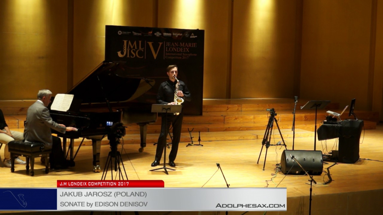 Londeix 2017 - Semifinal - Jakub Jarosz (Poland) - Sonate by Edison Denisov