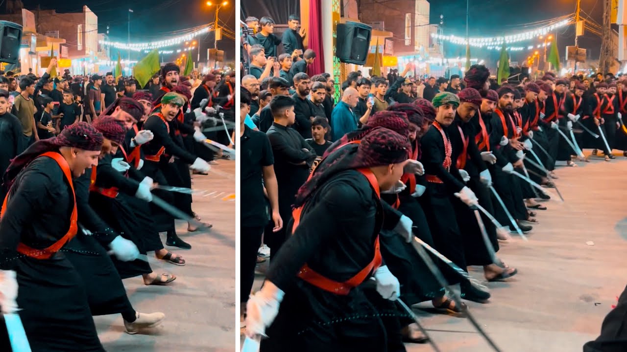 موكب ثارات الحسين ع 1 محرم المشخاب 2023