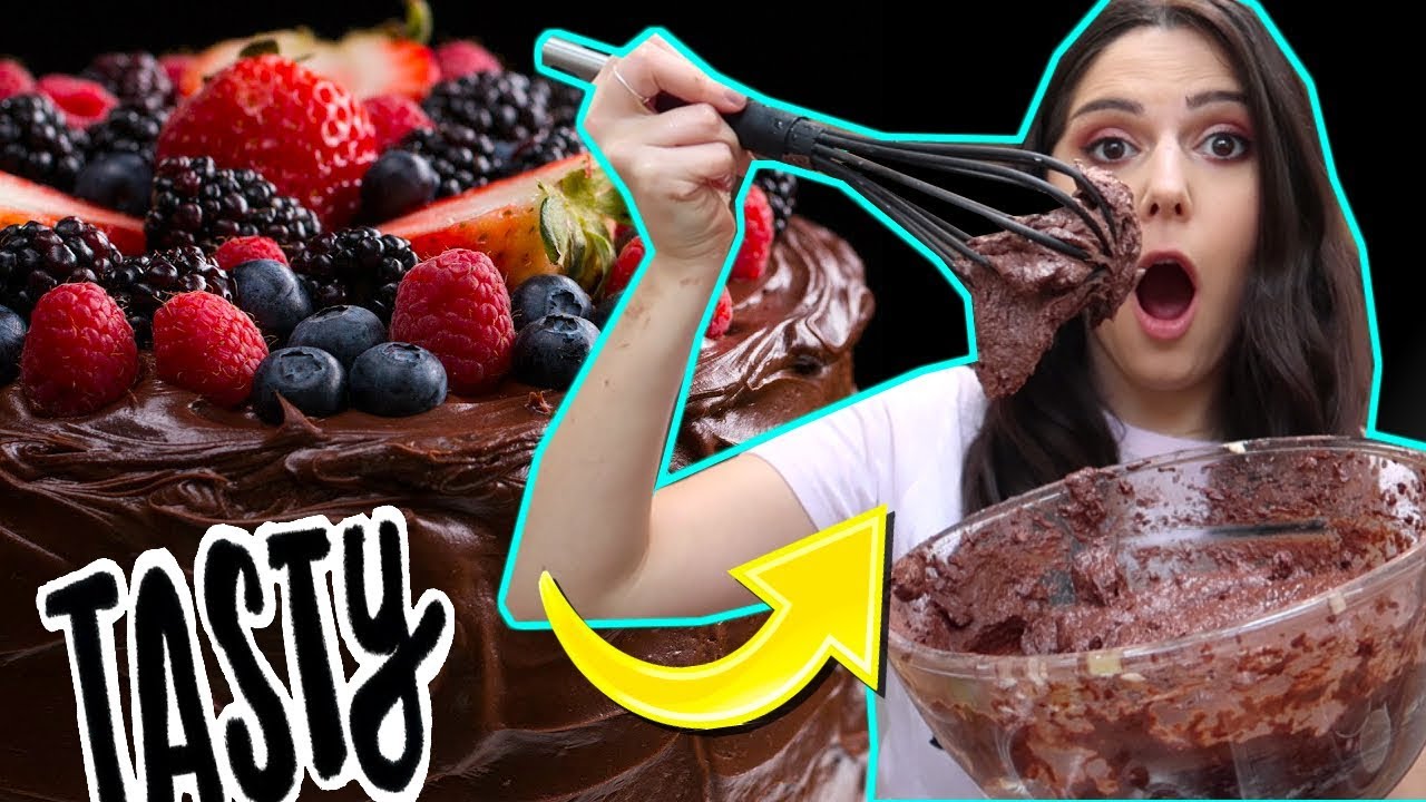 La MEJOR TORTA de CHOCOLATE según TASTY con MAYONESA y CERVEZA!