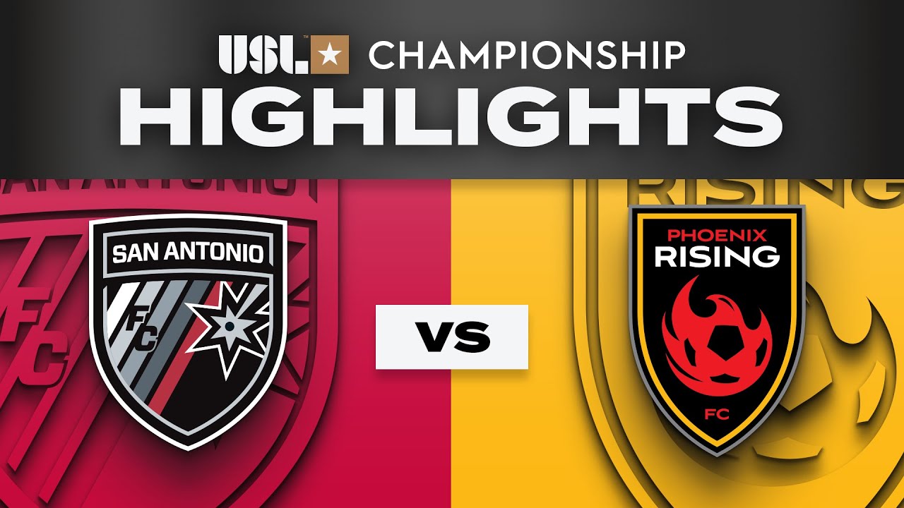 4.6.2025 | San Antonio FC vs. Phoenix Rising FC - Game Highlights