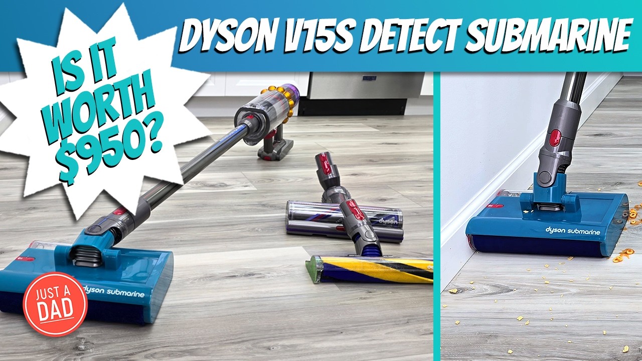 Dyson V15s Detect — подводный пылесос и швабра. ПОДРОБНЫЙ ПОЛНЫЙ ЧЕСТНЫЙ ОБЗОР