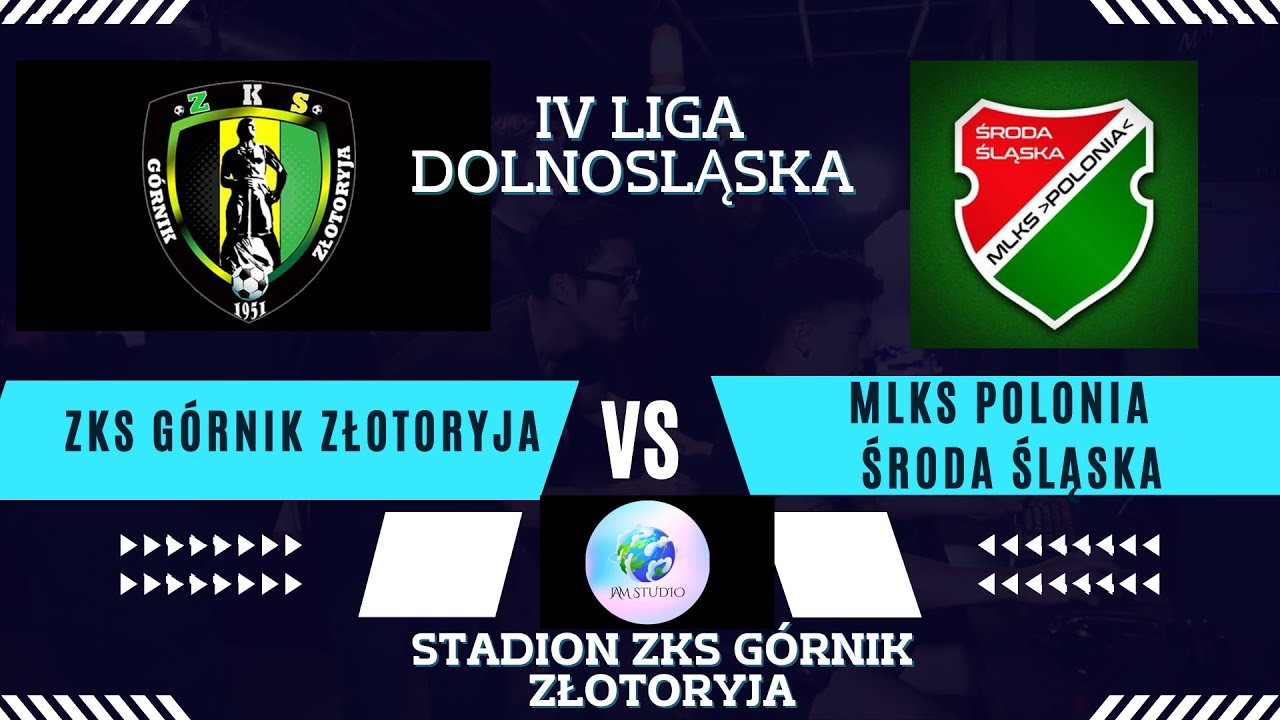 ZKS Górnik Złotoryja - MLKS Polonia Środa Śląska 27 kolejka  liga dolnośląska (zachód). 06.05.2023