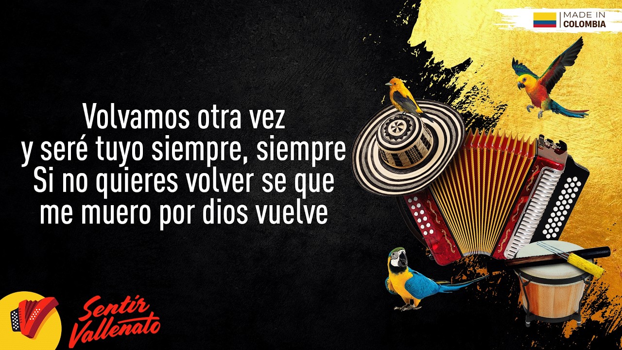 Con El Alma En Las Manos, Jesús Manuel, Video Letra - Sentir Vallenato