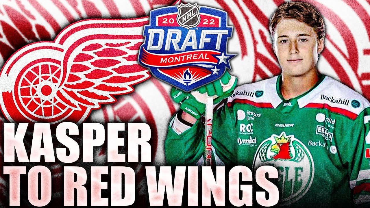 RED WINGS MAKE A GREAT PICK @ 8TH OVERALL, MARCO KASPER DRAFTED TO DETROIT&mdash;Steve Yzerman 2022 Draft