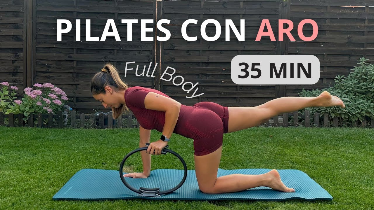 PILATES CON ARO 35 min | Rutina Cuerpo Completo en casa