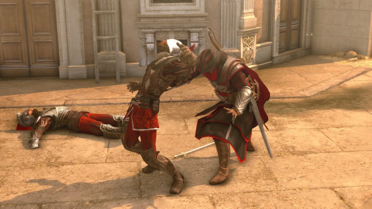 Assassin's Creed Brotherhood Rome Parkour, Combat And Free Roam