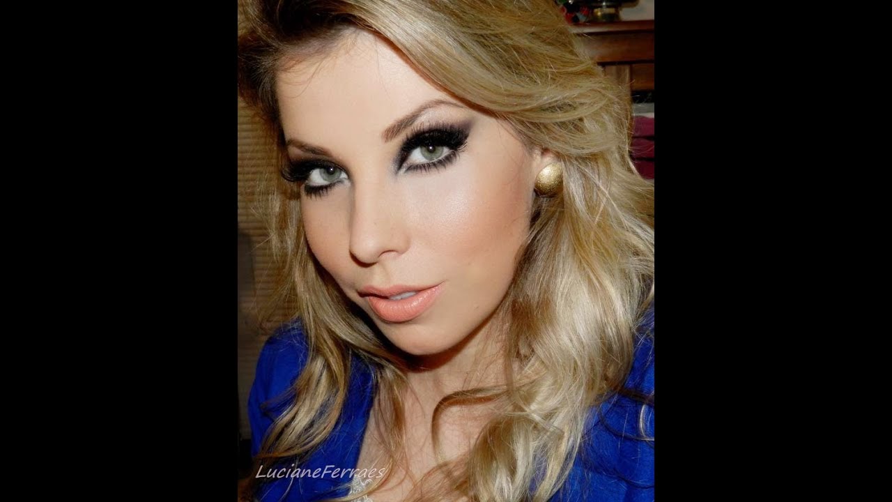 Olhos marcantes, no estilo Cat Eyes, por Lu Ferraes