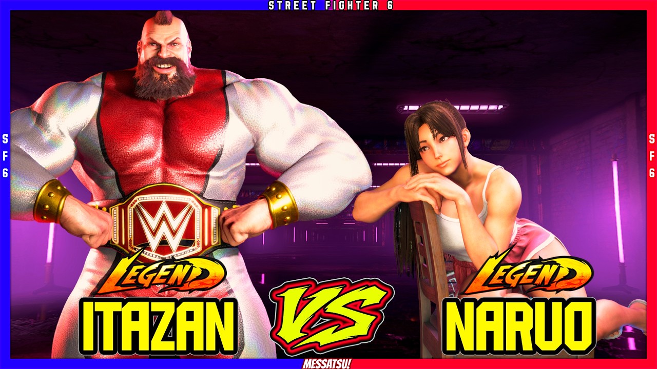 SF6 Itazan (Zangief) VS Naruo (Mai)💥Messatsu!💥スト6💥Street fighter 6
