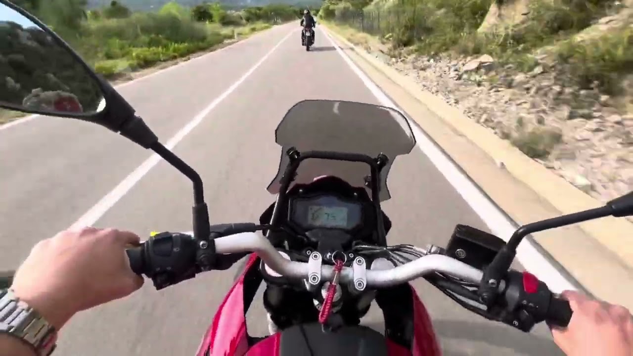 Benelli trk 251 chill ride to shas lake