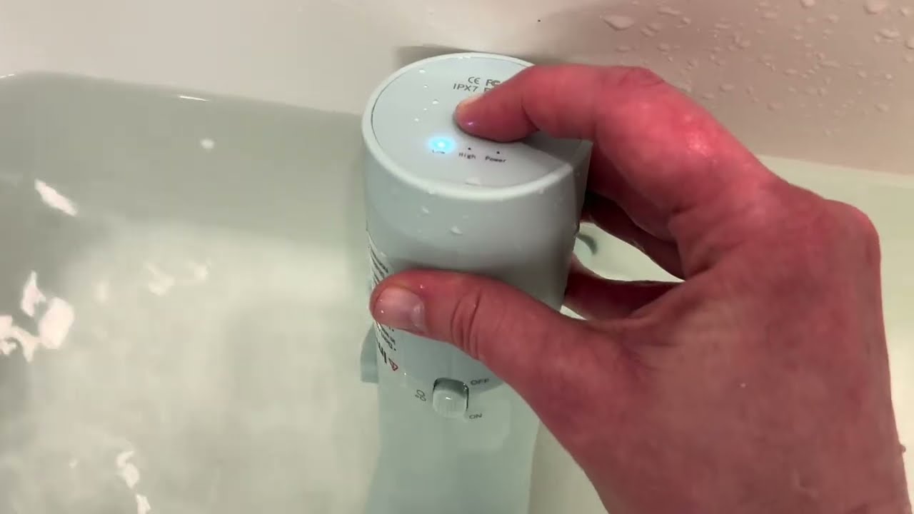 Review & Demo - Portable Bath Jet for Tub