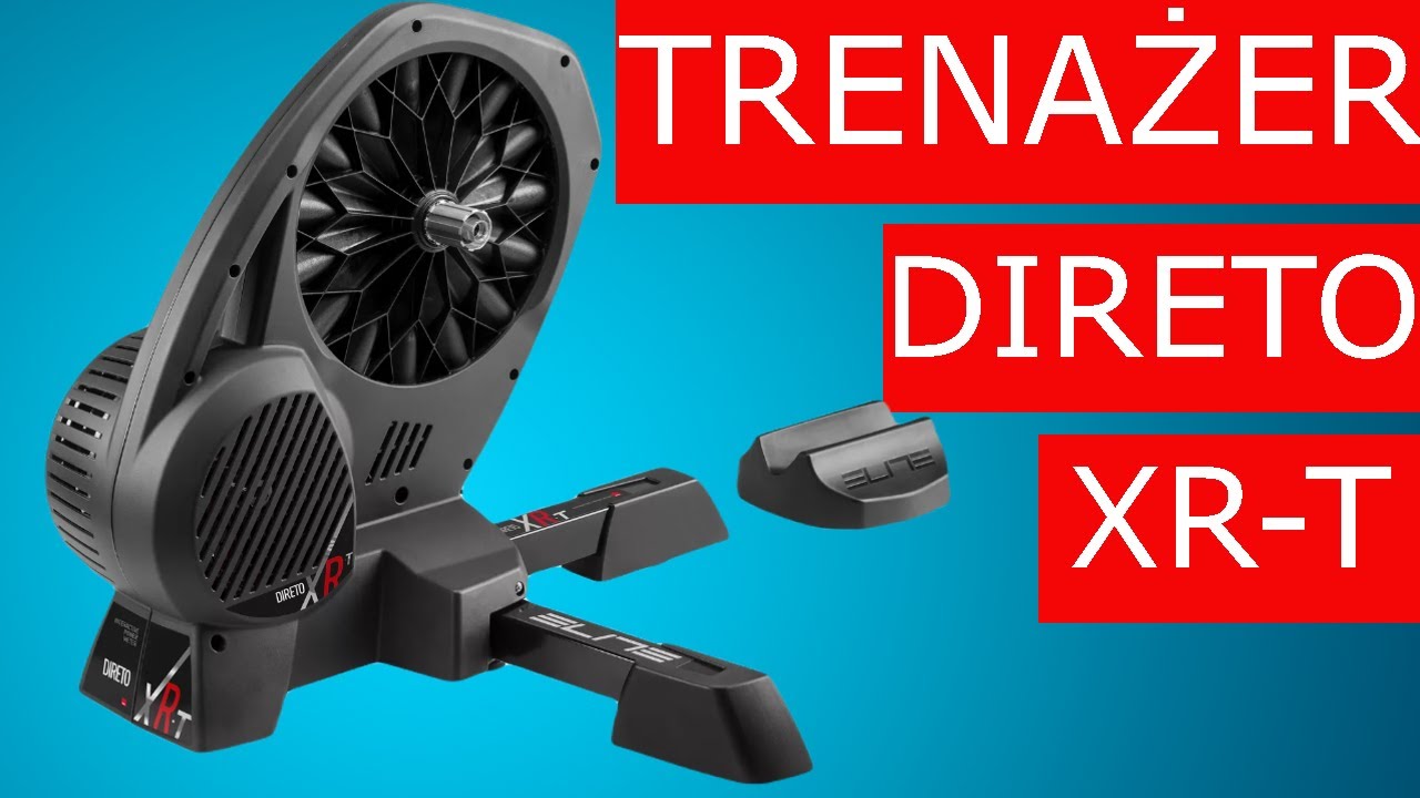 Elite Direto XR-T Jaki Trenażer Rowerowy? Unboxing i Montaż.  Smart Bike Trainer