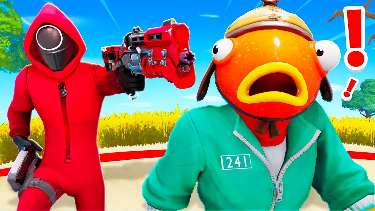 ИГРА В КАЛЬМАРЫ в Fortnite!