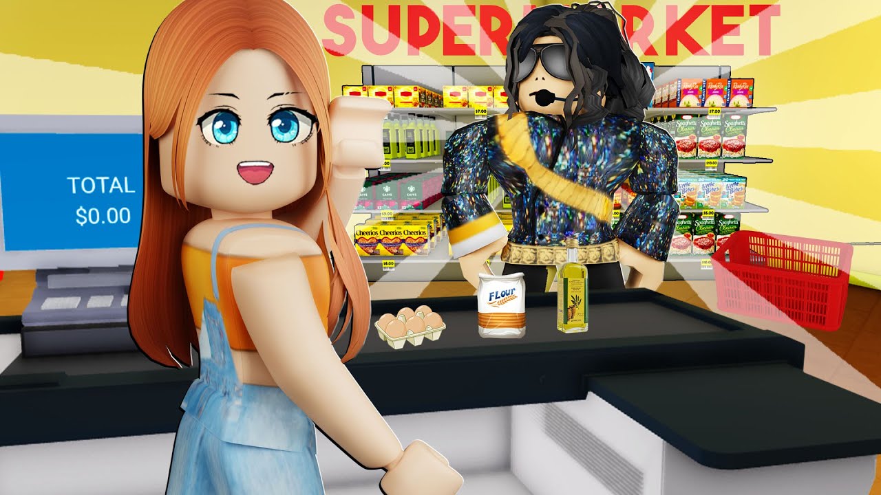 HEE HEE! SI MICHAEL JACKSON BUMILI SA TINDAHAN KO 😍 | ROBLOX Supermarket Simulator