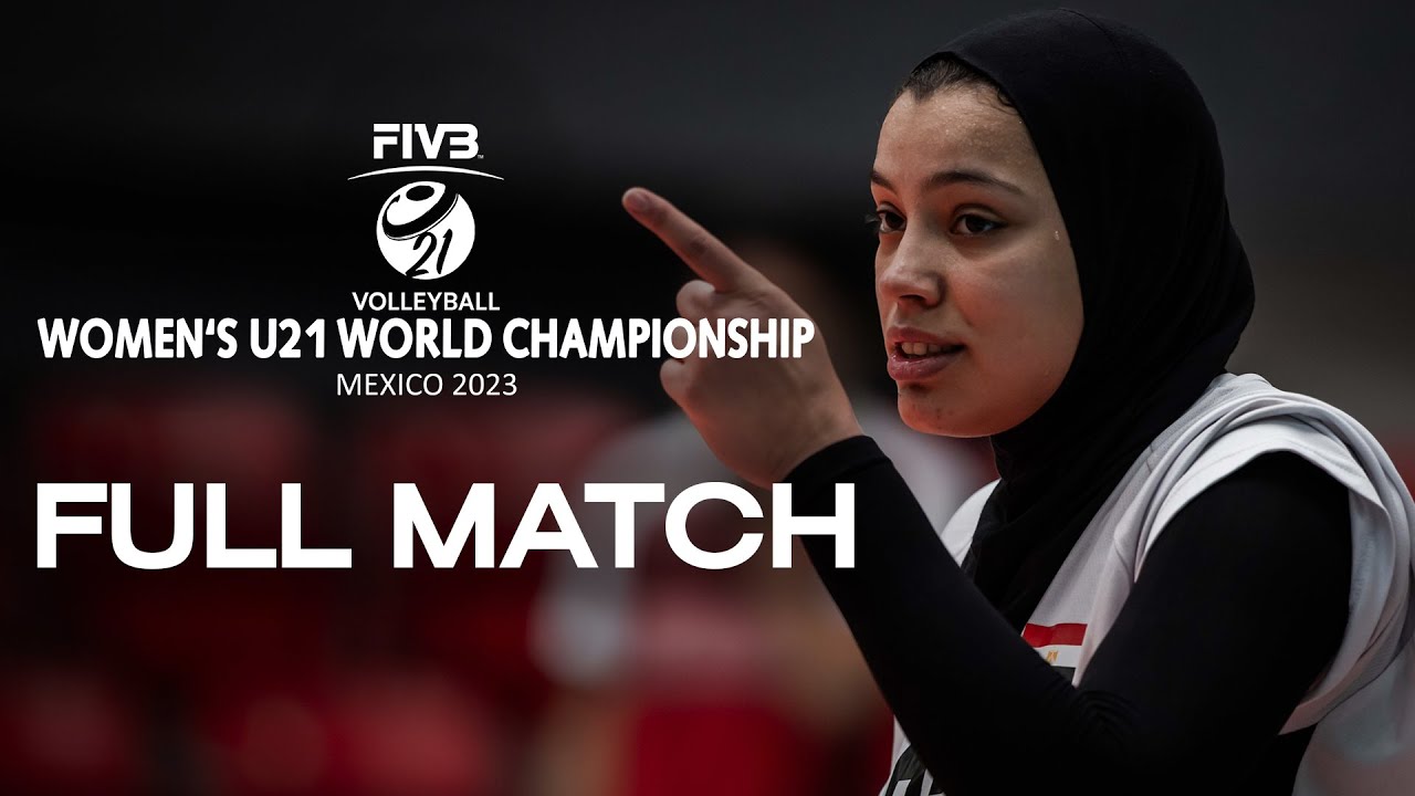 MEX🇲🇽 vs. EGY🇪🇬 -  Full Match | Women's U21 World Championship | Lèon
