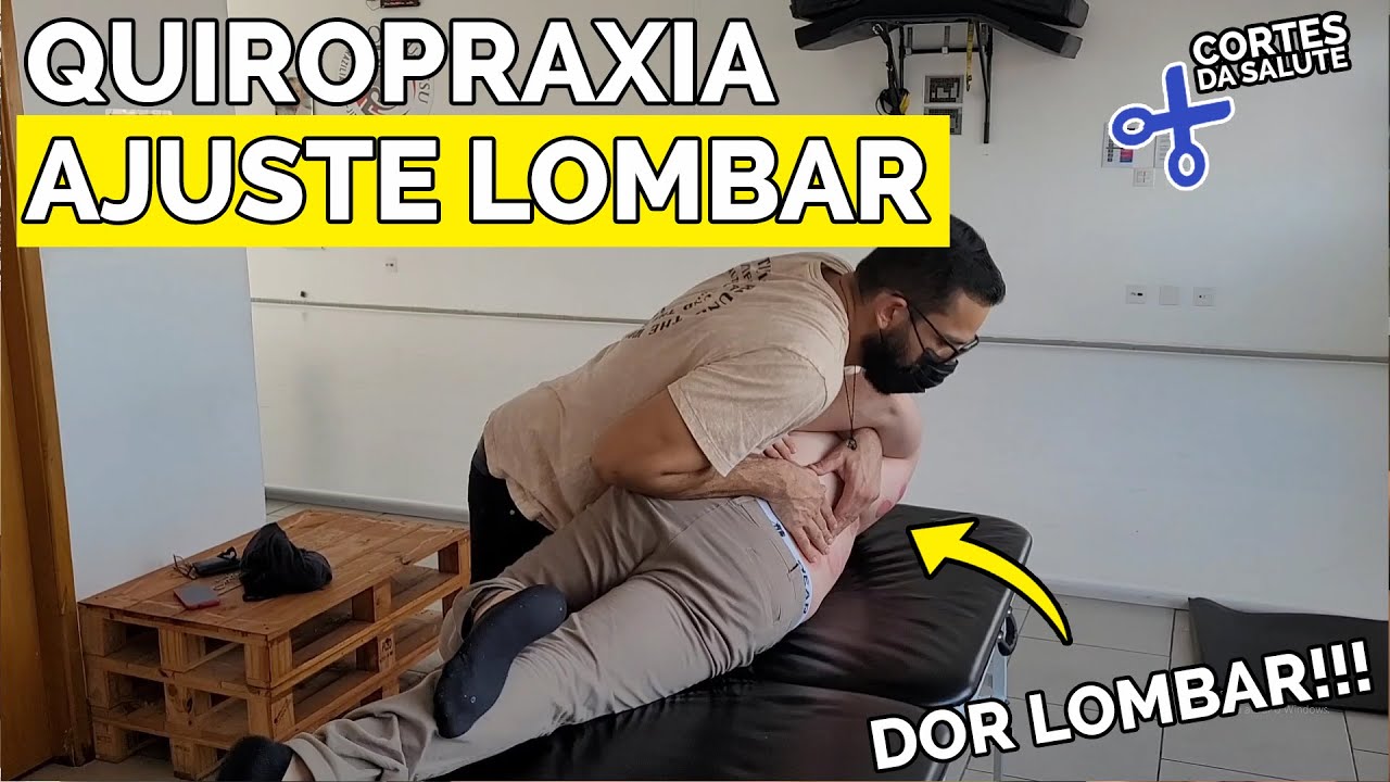 Ajuste Lombar + Quadril (consultório) - Cortes da Salute