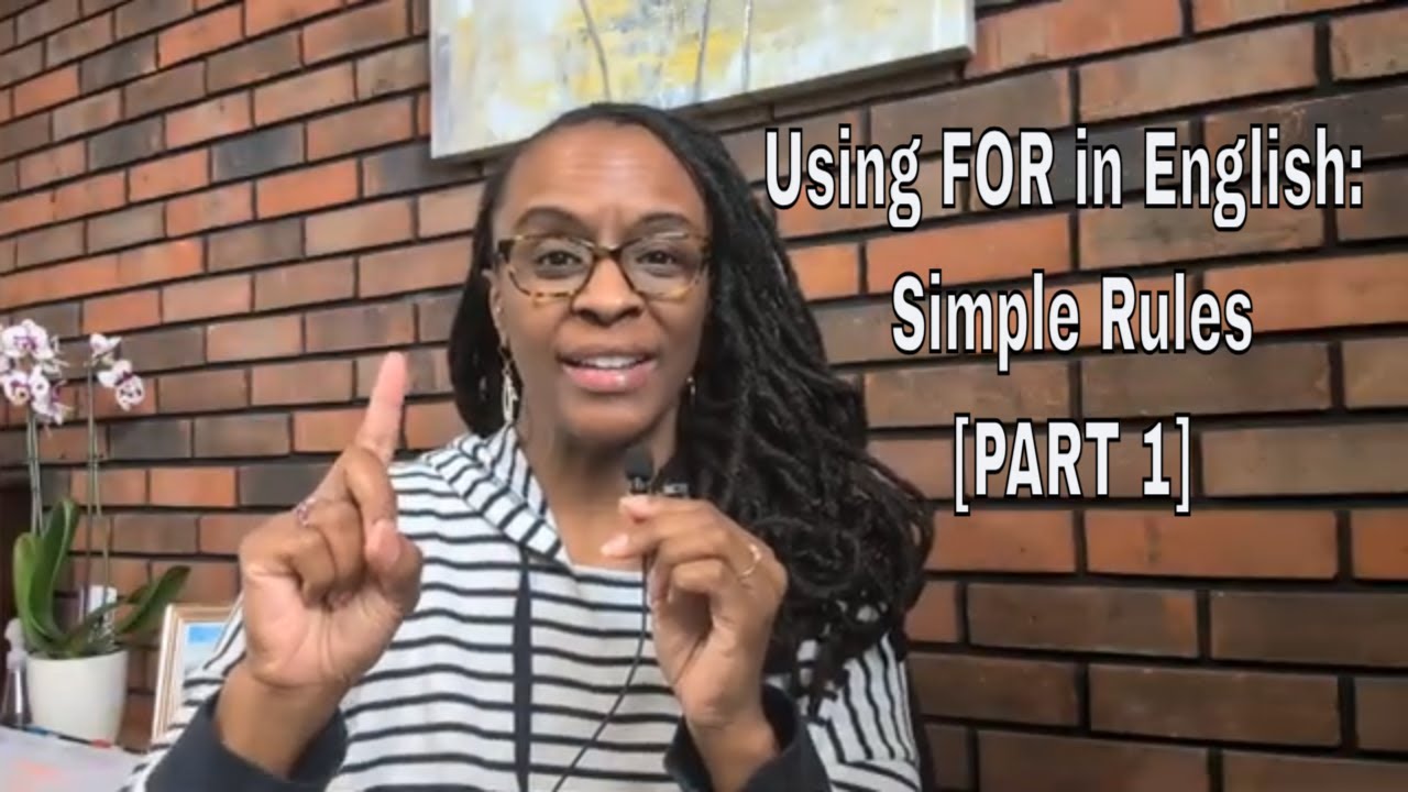 FOR in English: Simple Rules and Clear Examples [PART 1]