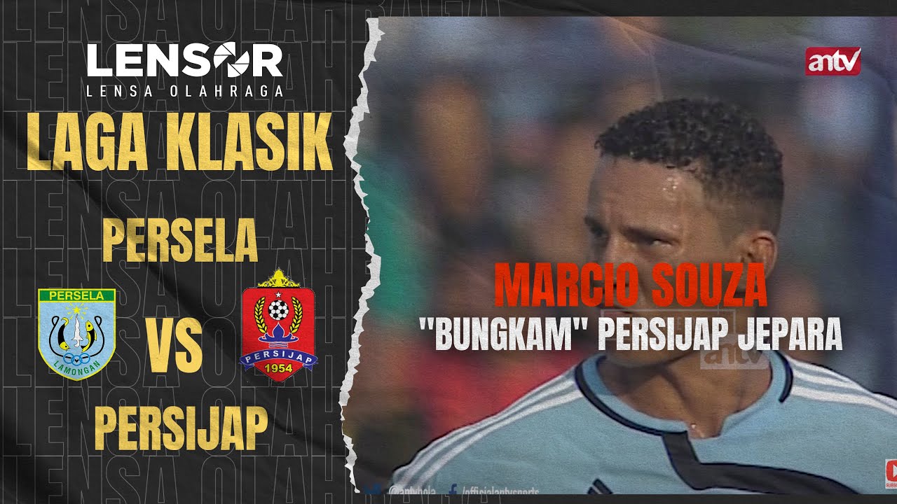 El Capitano Marcio Souza Cetak Gol Cantik | PERSELA 1 VS 0 PERSIJAP | ISL 2008