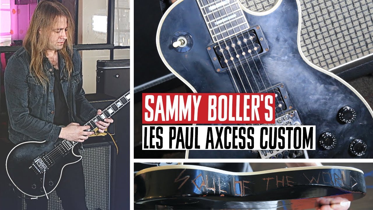 Гитара Gibson Les Paul Axcess Custom Сэмми Боллера