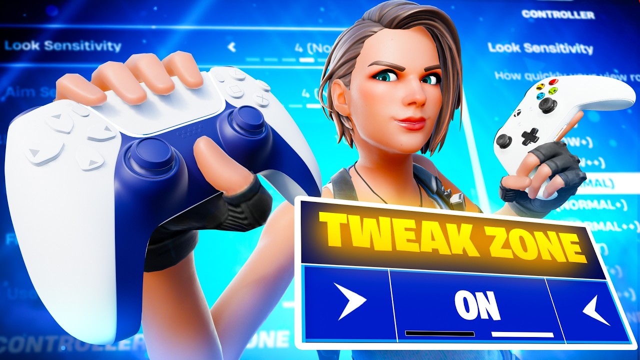 *NEW* Best Controller Settings + Sensitivity For Fortnite Chapter 7! (PS4/PS5/XBOX/PC)
