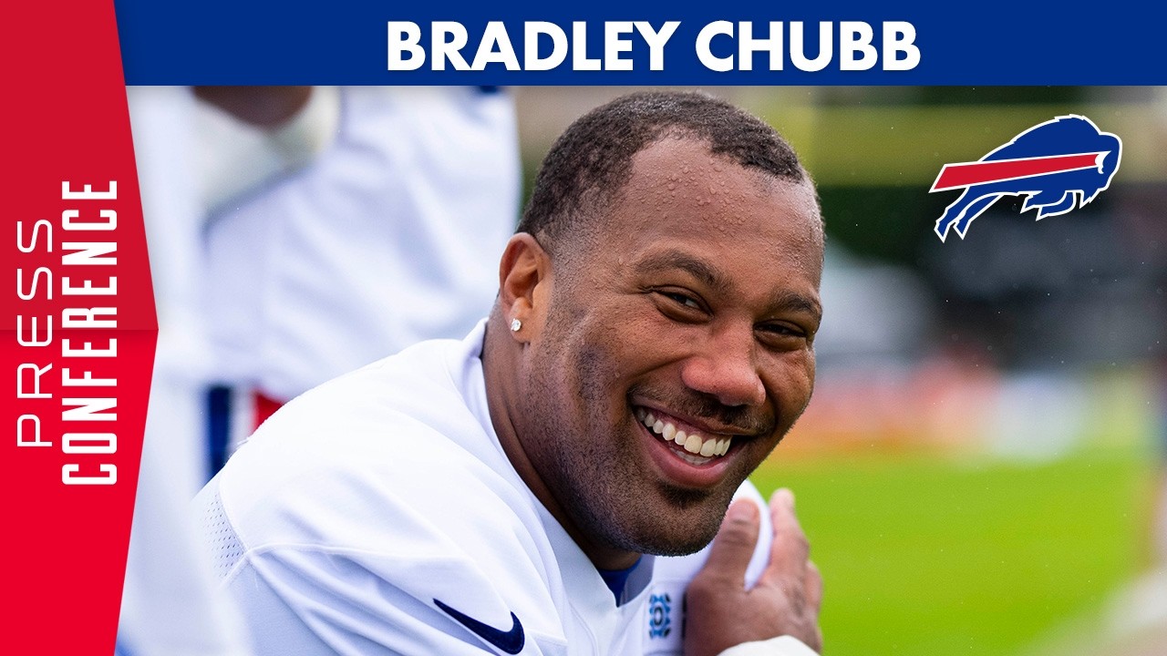 Bradley Chubb Addresses The Media | Buffalo Bills