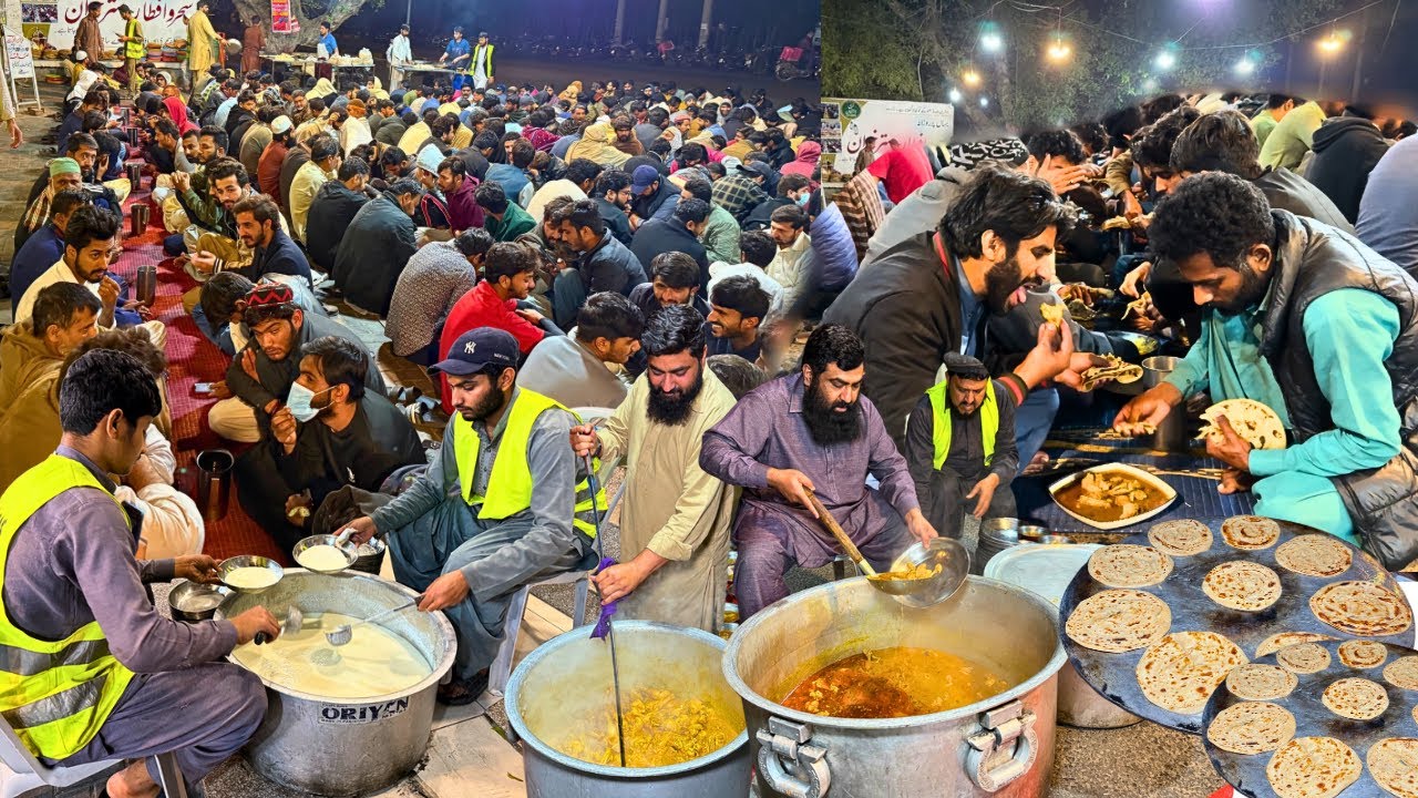 PAKISTAN’S BIGGEST FREE RAMADAN SEHRI | preparing FREE FOOD FOR 2000+ PEOPLE | STREET FOOD LAHORE