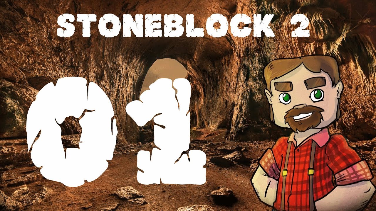 Modded Minecraft: StoneBlock 2! Episode 1: Getting Our Quest On!