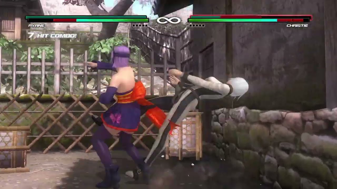 DEAD OR ALIVE 5 Last Round Kasumi & Ayane vs Helena & Christie