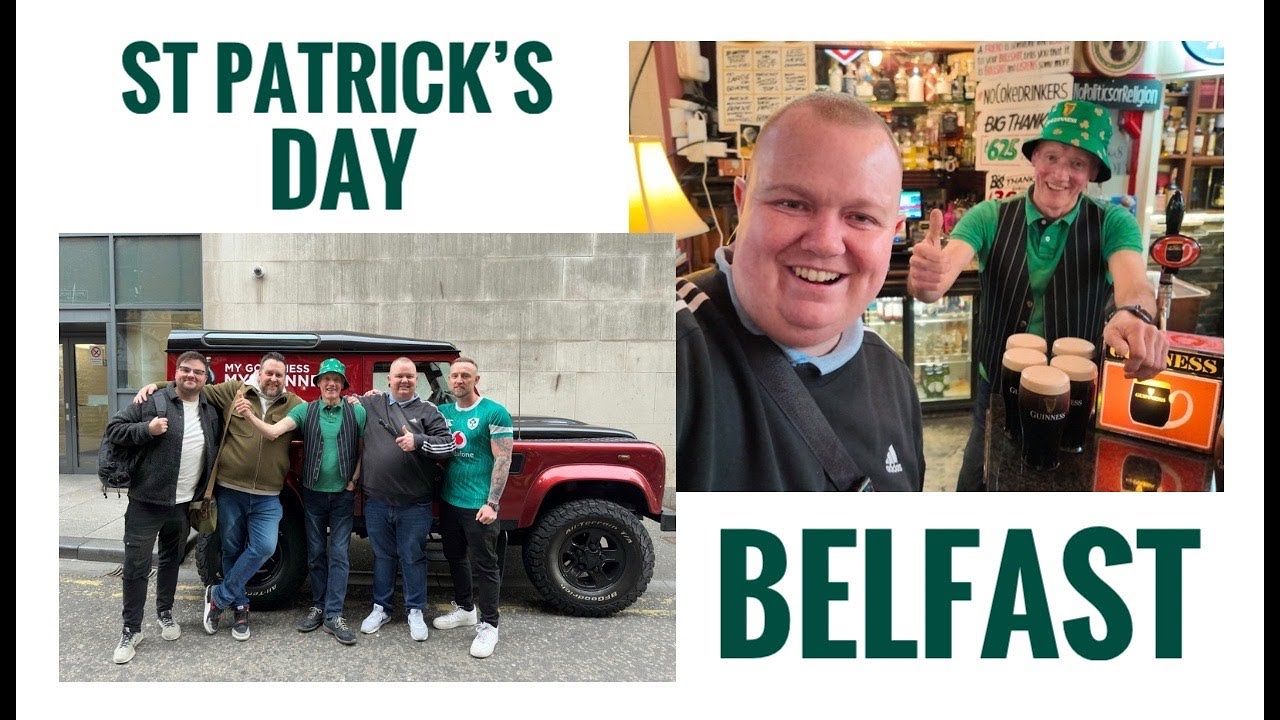 St Patrick's Day, Belfast, Northern Ireland 2025, Splitting G's