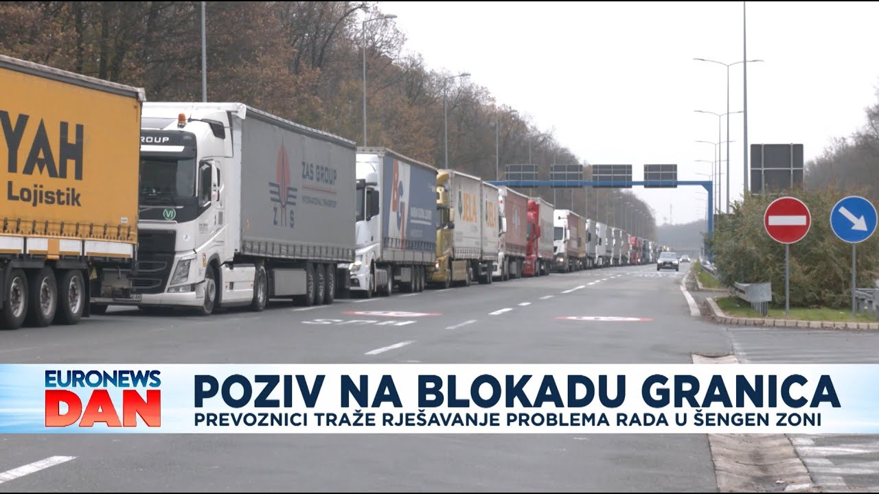 Poziv na blokadu granica: Prevoznici traže rješavanje problema rada u Šengen zoni