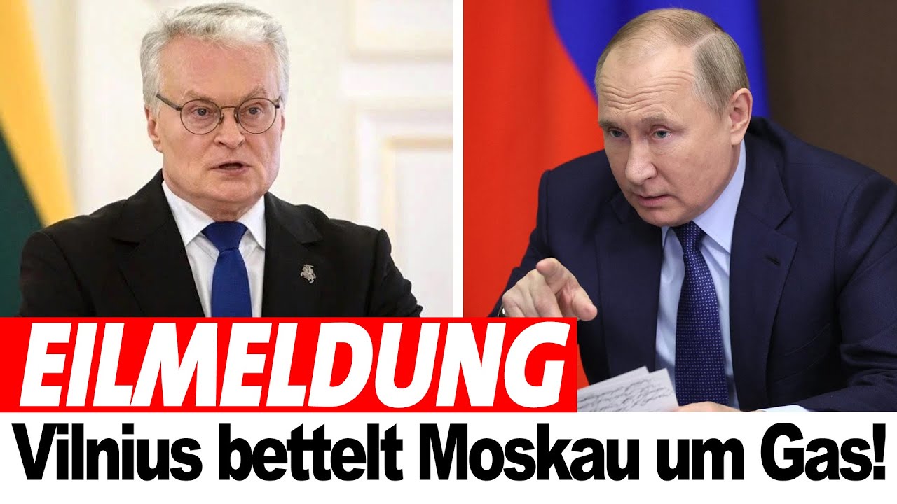 EILMELDUNG! Litauen friert ein – Vilnius bettelt Moskau um Gas, EU-Front BRICHT!