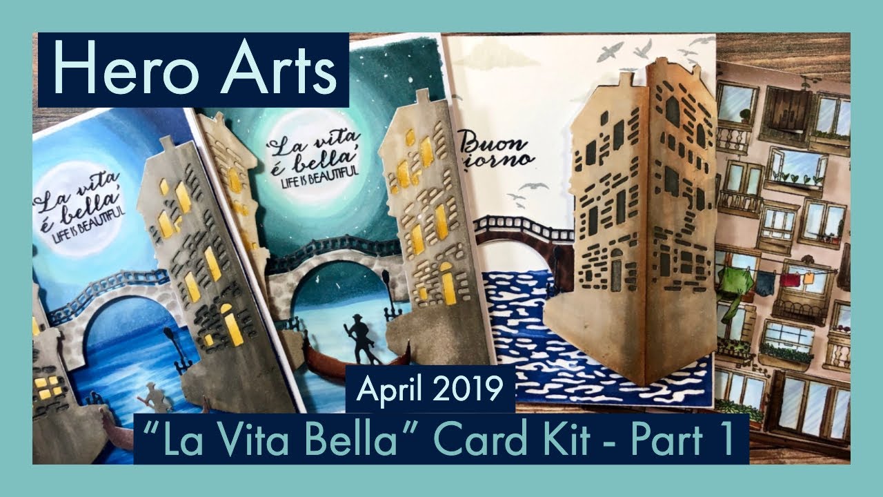 Hero Arts | My Monthly Hero | April 2019 Card Kit | Part 1