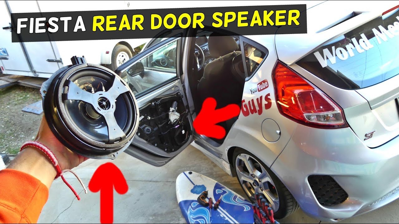 FORD FIESTA REAR DOOR SPEAKER REMOVAL AND REPLACEMENT Fiesta mk7