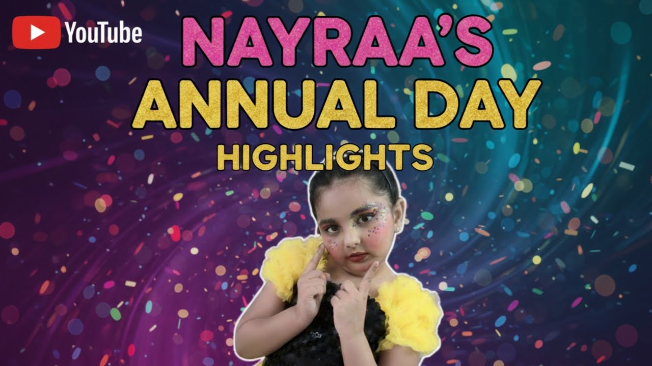 ​Must Watch! Nayara On Stage🤟| Annual Day 🥰 |  @Nayraashivaavlogs 