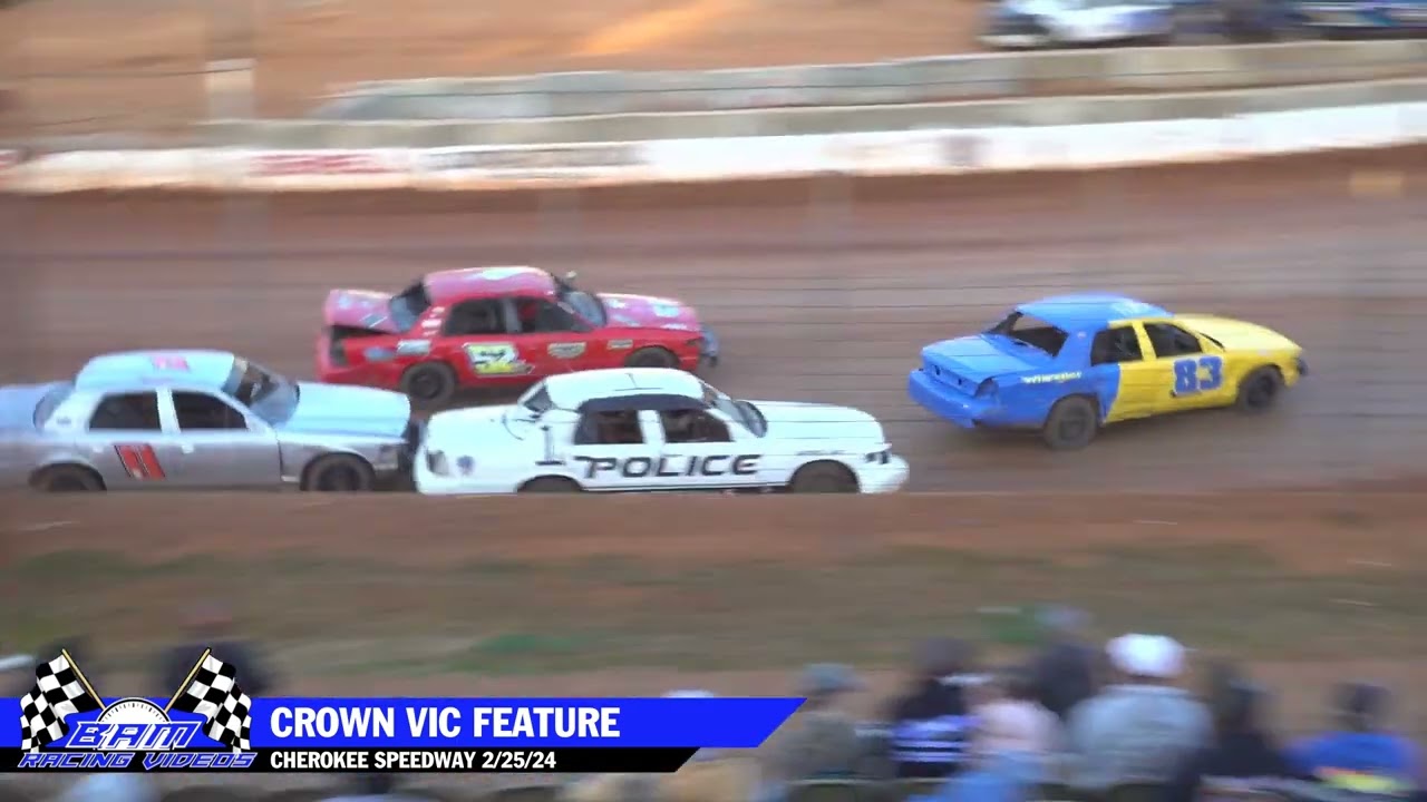 Краун Виктория: Cherokee Speedway, 25.02.24