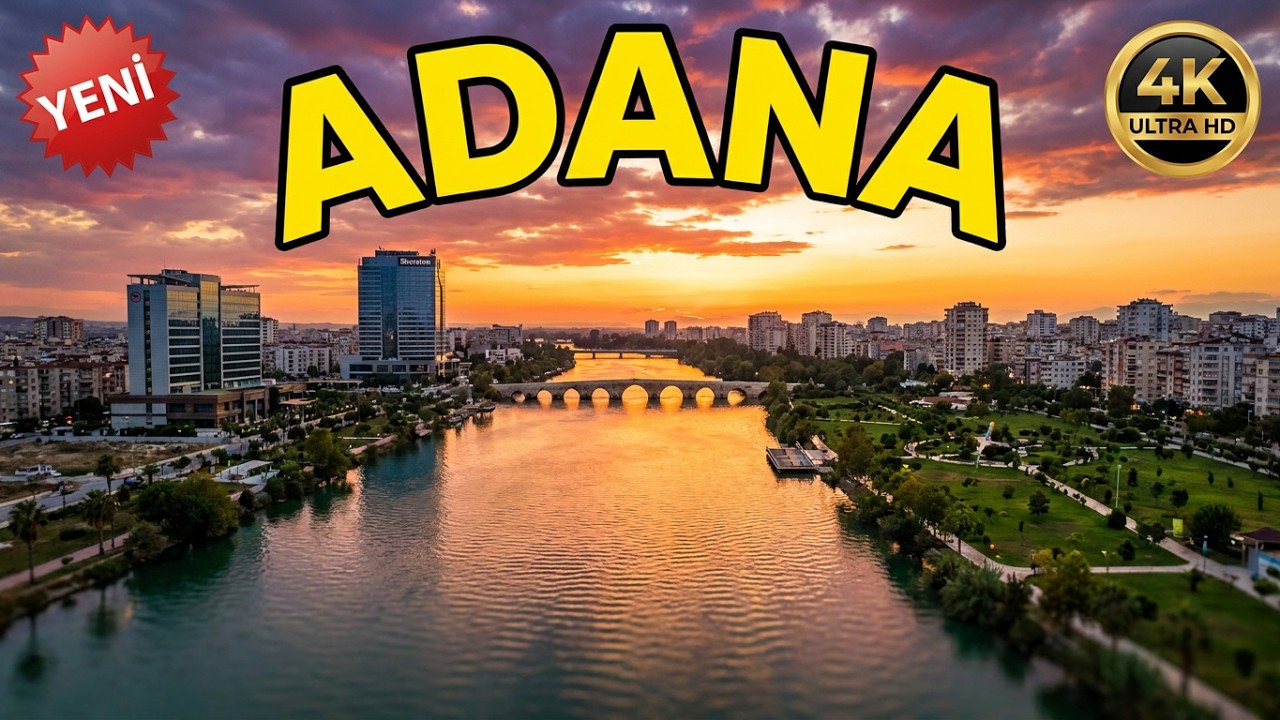 Adanayı havadan gezmeye hazır mısın ? 4k