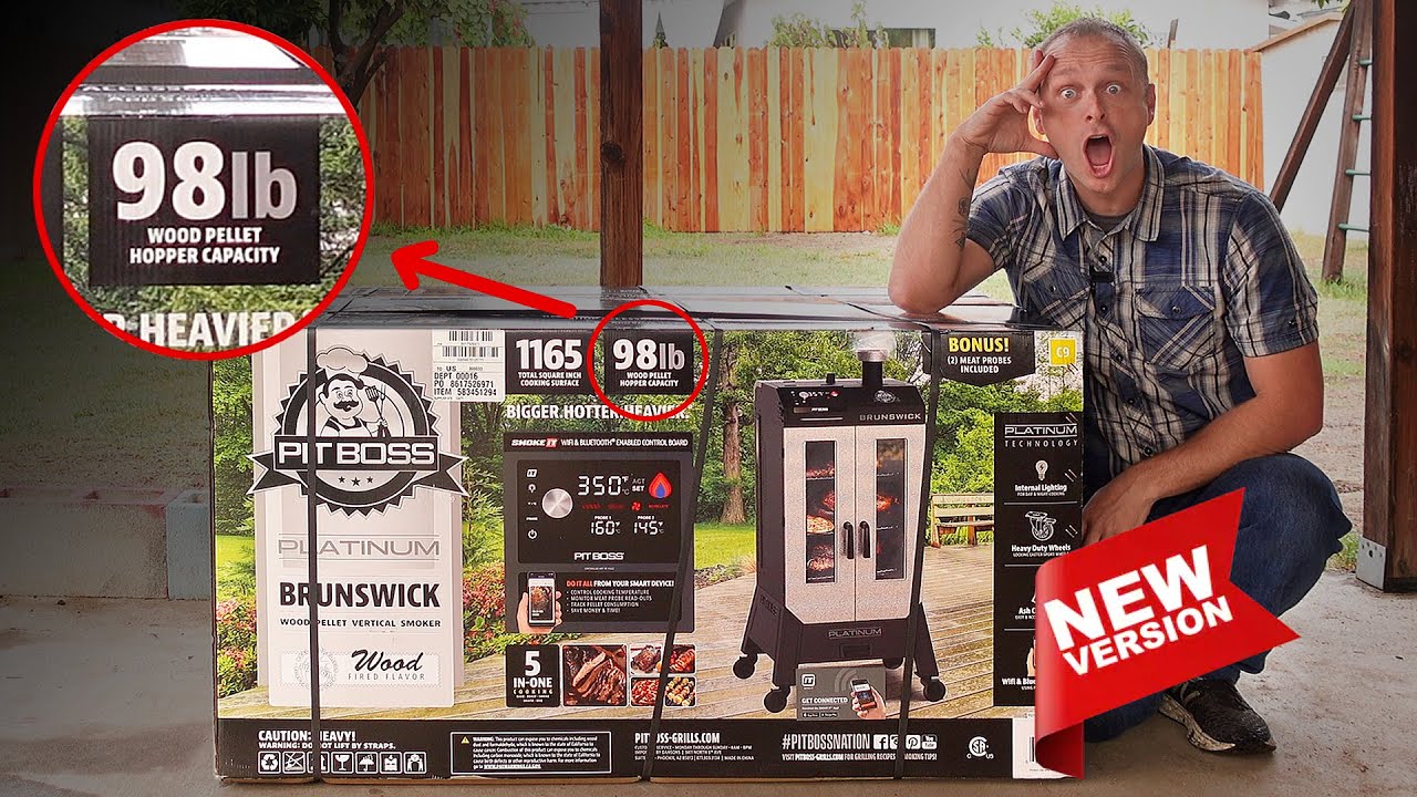 NEW 2021 Pit Boss Brunswick Vertical Platinum Series Pellet Smoker #PitBossNation #PitBossBrunswick